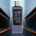 thumbnail image 6 of USB C Tester Power Meter 4-30V 0-12A Digital Multimeter Voltage Current Tester, 6 of 10