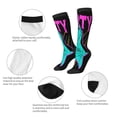 thumbnail image 3 of Pofeuu Rex Dinosaur With Sunglasses Print Stockings, Adult Running Hiking Socks for Youth and Adult, 3 of 6