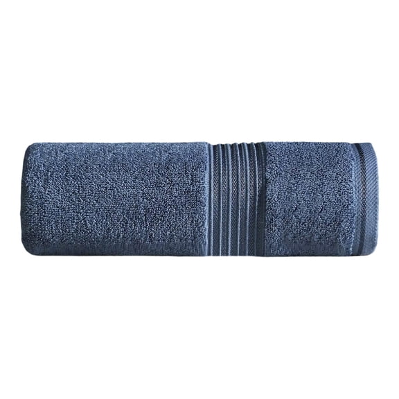 Kyusrd Hand Towels for Bathroom,Cotton Soft Absorbent Decorative Hand Towel for Face Spa Bath Gym Kitchen,Blue,35x75cm