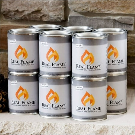 Real Flame 13 Oz Gel Fuel 12 Pack For Fireplace Walmart Com
