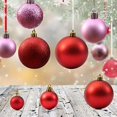 thumbnail image 6 of LINLIN 24PCS Christmas Balls Christmas tree plastic baubles Shatterproof Balls Decoration 3CM, 6 of 9