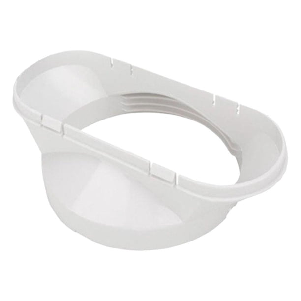 Interfaz de Conducto de Escape, Conector Adaptador de de Conducto de Escape de 5.1 Pulgadas de Diámetro para Aire Acondicionado Portátil Sunnimix Acoplador de manguera de escape de CA