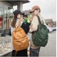 thumbnail image 3 of LHSHID Preppy Corduroy Backpack Aesthetic Backpack 15.6 inch Laptop College Backpack Cute Book Bag Travel Rucksack Daypack (One Size,Green), 3 of 7