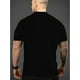 thumbnail image 2 of Camiseta con estampado 3D para hombre, ligeramente elástica, informal, de cuello redondo y manga corta, ajustada, para deportes de ocio., 2 of 5