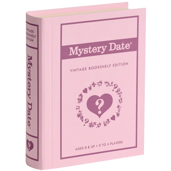 WS Game Company Mystery Date Vintage Bookshelf Edition, Board Game for 2-4 Players