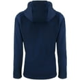 thumbnail image 3 of Women's Cutter & Buck College Navy Seattle Seahawks Evoke Eco Softshell Recycled Full-Zip Jacket, 3 of 3