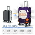 thumbnail image 2 of Travel Luggage Cover Protector - Cute Halloween Ghost Anti-Scratch Suitcase Covers Fits 18-32 Inch Luggage, 2 of 5