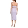 thumbnail image 2 of Et Ochs womens  Harmony Crystal Silk-Trim Midi Dress, 10, Purple, 2 of 3