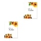 thumbnail image 2 of Ounissouiy Planta de acuarela, flores de girasol, impresiones de letras, núcleo impermeable, coleccionables, pasillo, sala de estar, flor Relájate Flor 2piezas, 2 of 6