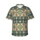 thumbnail image 1 of Fotbe Traditional Tribal Aztec1 Camisa Hawaiana para Hombre Unisex – Camisa Casual de Verano con Botones de Manga Corta de Algodón y Lino,Medium, 1 of 7
