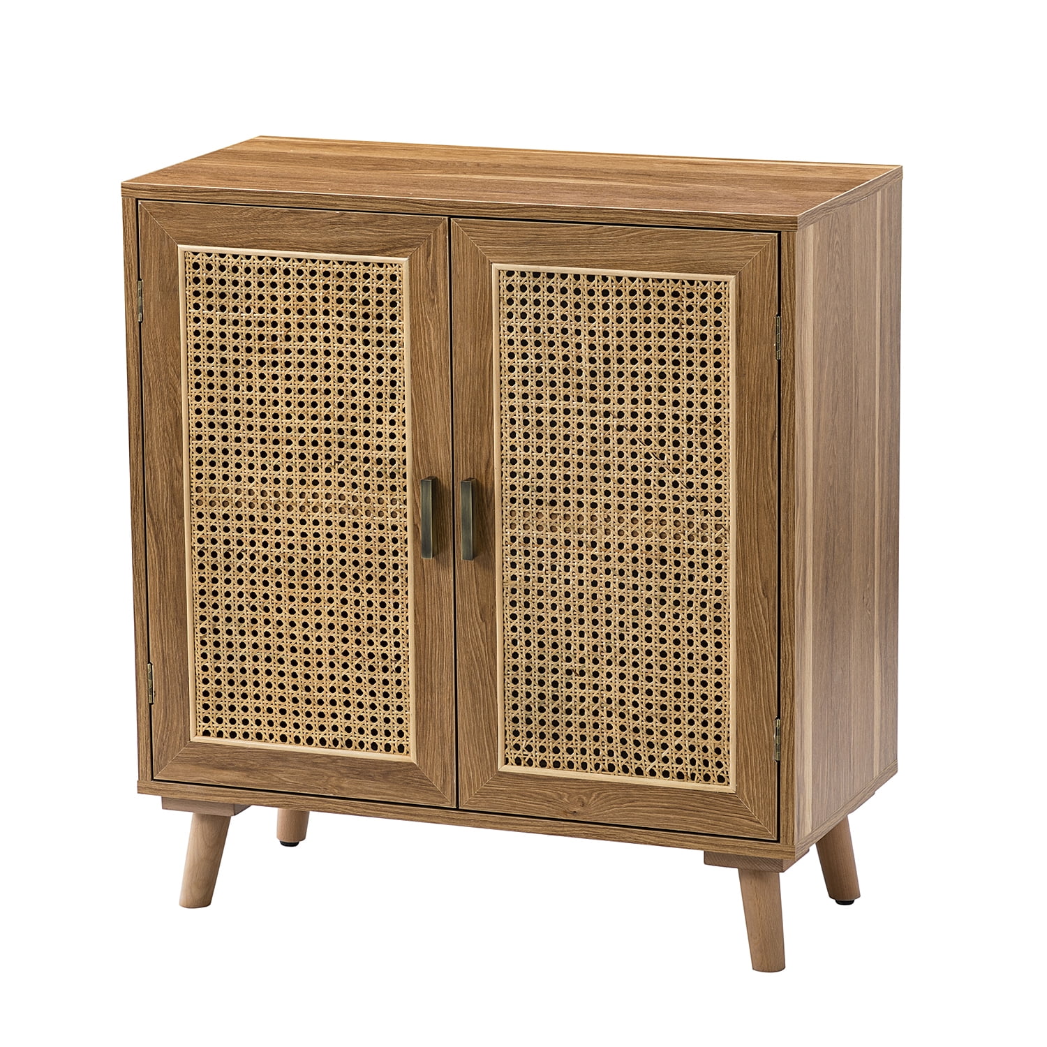 Cheungs Wood Hanging Storage Cabinet with Glass Doors