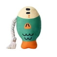 thumbnail image 2 of Amzcrzy Plush Toy Dorm Room Essentials Squeaky Dog Toy Realistic Bighead Carps Shape Teething Cleaning Teeth Relieving Boredom Pet Toy Pet Supplies for Puppies Pillows Travel Essentials, 2 of 5