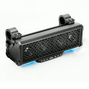 BOSS Audio Systems BRT14A ATV UTV Sound Bar System - 14 inches Wide, IPX5 Rated Weatherproof, Bluetooth, Amplified, 3 inch Speakers, 1 inch Horn Loaded Tweeters, Easy Installation for 12 Volt Vehicles