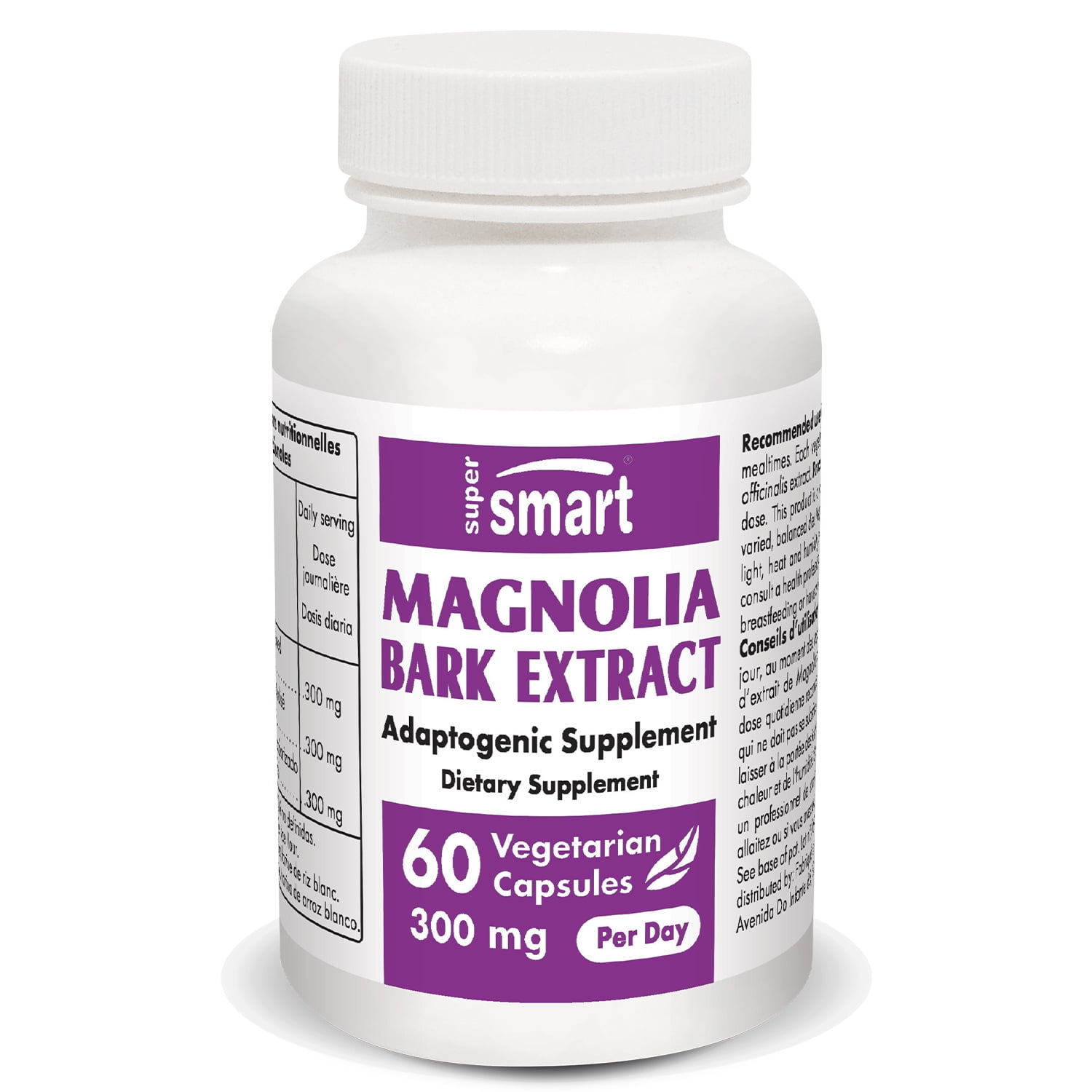 Supersmart Magnolia Bark Extract 300 mg per Day (90 Honokiol