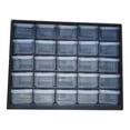 thumbnail image 1 of Cajón organizador de almacenamiento, caja de herramientas con 25 compartimentos, contenedor de organización de garaje para piezas de joyería, nueces, 1 of 9