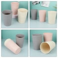thumbnail image 2 of 3pcs Toothbrush Cup Mouthwash Cup Reusable Straw Toothbrush Organizer Accessory, 2 of 8