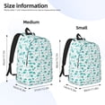 thumbnail image 3 of Rateoe Utensiles Pattern Canvas College Laptop Backpack,Travel Daypack,Durable Rucksack Travel Notebook Bag School Backpack Book Bag for Men Women-Small, 3 of 7