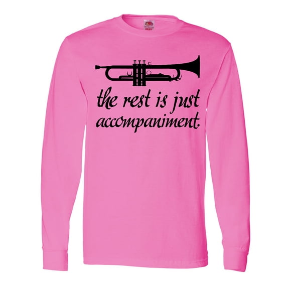 Inktastic Trumpet Music Joke Long Sleeve T-Shirt