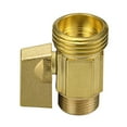 thumbnail image 4 of Expandable Garden Hose 100FT/75FT/50FT/25FT with 3/4" Solid Brass Connector, Flexible Garden Watering Hose Reels, Black, 4 of 6