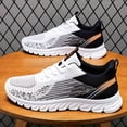 thumbnail image 2 of Men'S Spring Summer Casual Shoes, Sporty Lace-Up Running Sneakers, 2 of 9