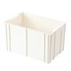 thumbnail image 4 of Caja de almacenamiento Caja de usos múltiples Organizador de contenedores de almacenamiento Contenedor de almacenamiento para Blanco 285x18x17cm, 4 of 7