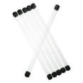 thumbnail image 5 of KAKOWELY tube Rond avec Couvercle 6 Pcs Tubes de Rangement Transparents Tubes de Rangement en Plastique Tubes de Rangement Ronds Tubes de Rangement Portables avec Couvercles9.25"X0.59"X0.59 Pouces, 5 of 5