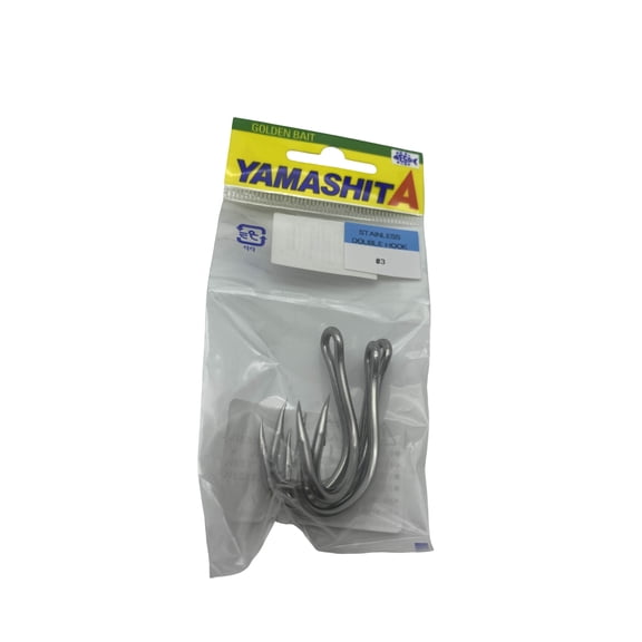 Yamashita Japan Double Hook Size 3 Saltwater