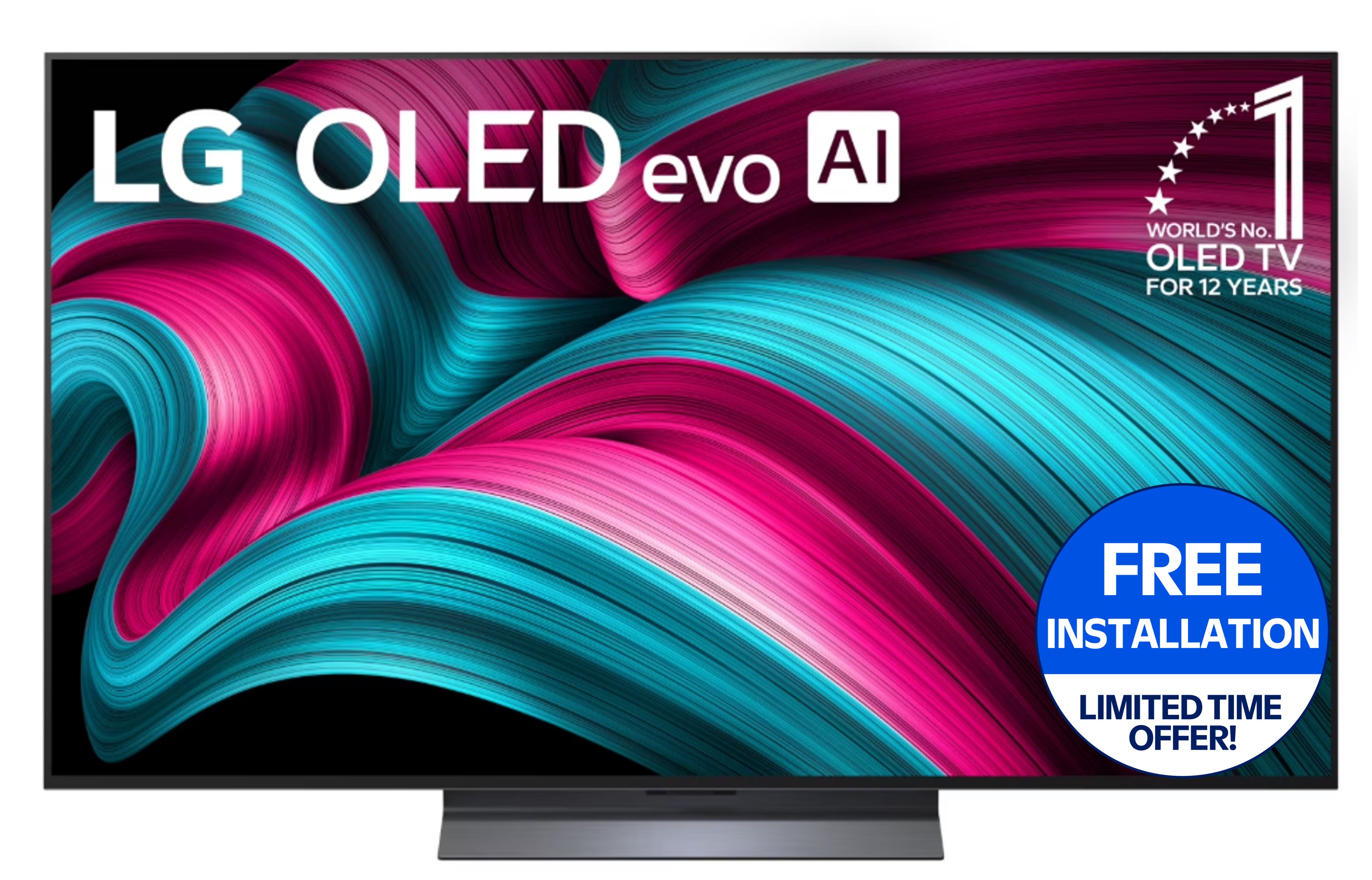 LG 83" C5 Series OLED evo AI 4K Smart 25 TV, OLED83C5PUA