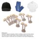 thumbnail image 1 of 16PCS Mushroom Iron On Patch DIY Embroidered Mushroom Stickers Sew On Patches for Clothing Dress Hat Plant Decoration, 1 of 3