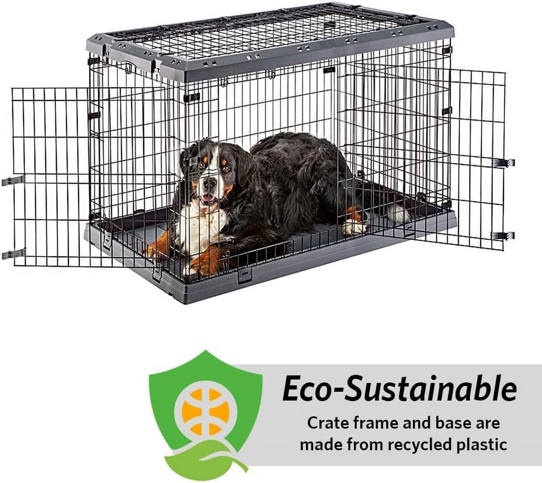 Superior Hybrid ECO 48-Inch Gray Dog Crate and Playpen