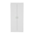 thumbnail image 7 of Dtwnek Double Door Pantry Cabinet with 5 Shelves, White, 7 of 7