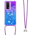 thumbnail image 3 of Funda para Xiaomi POCO F5 Pro 5G Brillantina Líquida Divertida Reluciente y con Cristales en Movimiento Cuerpo Cruzado con Cordón Ajustable, 3 of 5