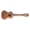 Kala KA-GL-E Lightweight and Portable Satin Mahogany 6 String Guitarlele with Built-in tuner Preamp and EQ