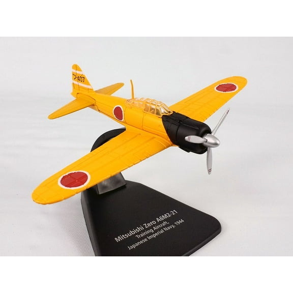 Mitsubishi Zero A6M2-21 Fighter Aircraft "Imperial Japanese Navy" (1944) 1/72 Diecast Model Airplane by Oxford Diecast