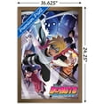thumbnail image 3 of Boruto: Naruto Next Generations - Key Art Wall Poster, 14.725" x 22.375", Framed, 3 of 3