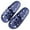 Dark Blue, variant on Men Slippers Cloud Slides for Women Cushioned Shower Shoes Women Non Non Open Toe Walking Sandals with Thick Cushioned Sole