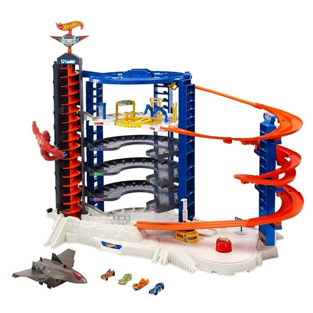 Pista Hot Wheels Mattel Super Ultimate Garage Bodega Aurrera en