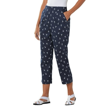 

Motif Twill Capris by Easy Essentials
