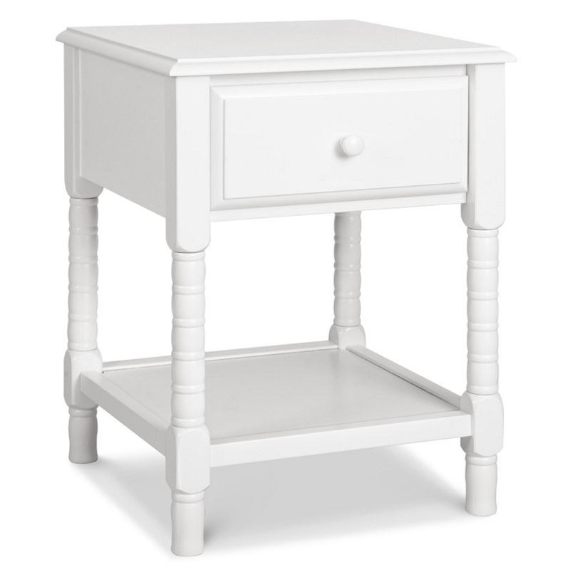 Davinci Jenny Lind Engineered Wood Spindle Kids Nightstand In White Walmart Com Walmart Com
