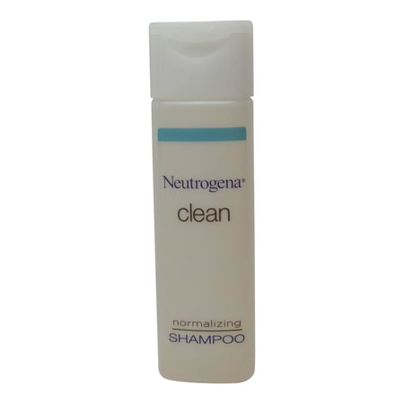 Neutrogena Clean Normalizing Shampoo lot of 10 ea 0.8oz Bottles Total 8oz