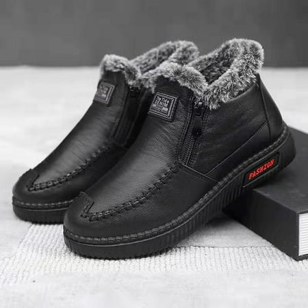 

2022 New Women Boots Fashion Shoes For Women Zipper Women Shoes Casual Ankle Boots Flat Keep Warm Winter Shoes Botas Mujer