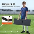 thumbnail image 4 of Tabla reboteadora de fútbol VEVOR de 45 x 13 cm con 2 ángulos para entrenamiento, 4 of 9