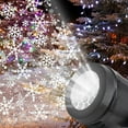 thumbnail image 2 of Morttic Christmas Snowfall Light Projector, Waterproof Rotating LED Snowflake Projection Light for Indoor Outdoor Xmas New Year Party, 2 of 9