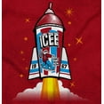 thumbnail image 2 of Official Icee Logo Rocket Men's Graphic T Shirt Tees Brisco Brands X, 2 of 6