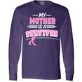 thumbnail image 3 of Inktastic My Mother is a Survivor Breast Cancer Awareness Long Sleeve T-Shirt, 3 of 5