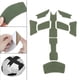 thumbnail image 4 of Pegatinas exteriores para casco de corte alto (juego de 9 piezas) - Accesorios para casco MK modificados (DIY) Verde, 4 of 8