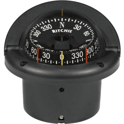 - RITCHIE COMPASSES HF-743 Compass, Flush Mount, 3.75