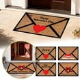 thumbnail image 6 of fsxdhpcsgfc Envelope Design Heart Shaped Area Rug For Valentine's Day Anniversary Wedding Bedroom Soft Floor Mat Throw Blanket Merry Home Soft Living Room Area Rug Fuzzy Throws And Blankets for Sofa, 6 of 6