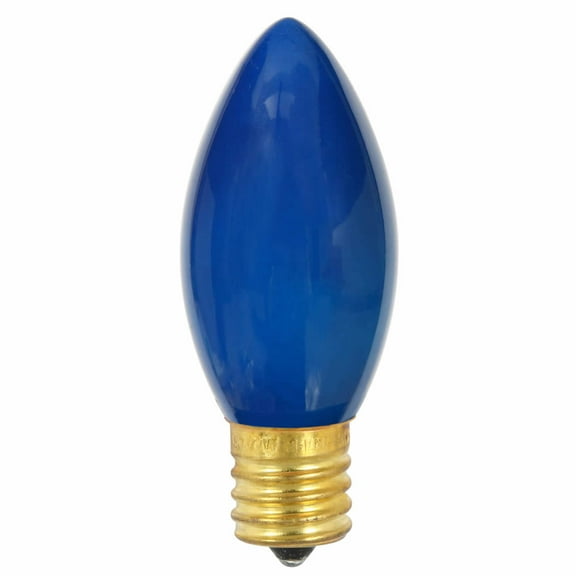 Vickerman C9 Ceramic Blue Replacement Bulb, 7 Watt, 130 Volt, UL, box of 25