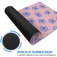 thumbnail image 6 of Long Mouse Pads for Desk,Pioneer Flower Floral Print Pattern Desk Mats on Top Of Desks, Desk Mouse Pad Extra Large with 3mm Non-Slip Base and Stitched Edge for Gaming,Office,Work,Home 31.5"x15.7", 6 of 6